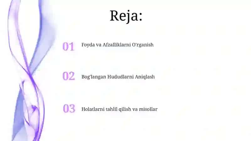 Bog'langan sohalar misollari 2