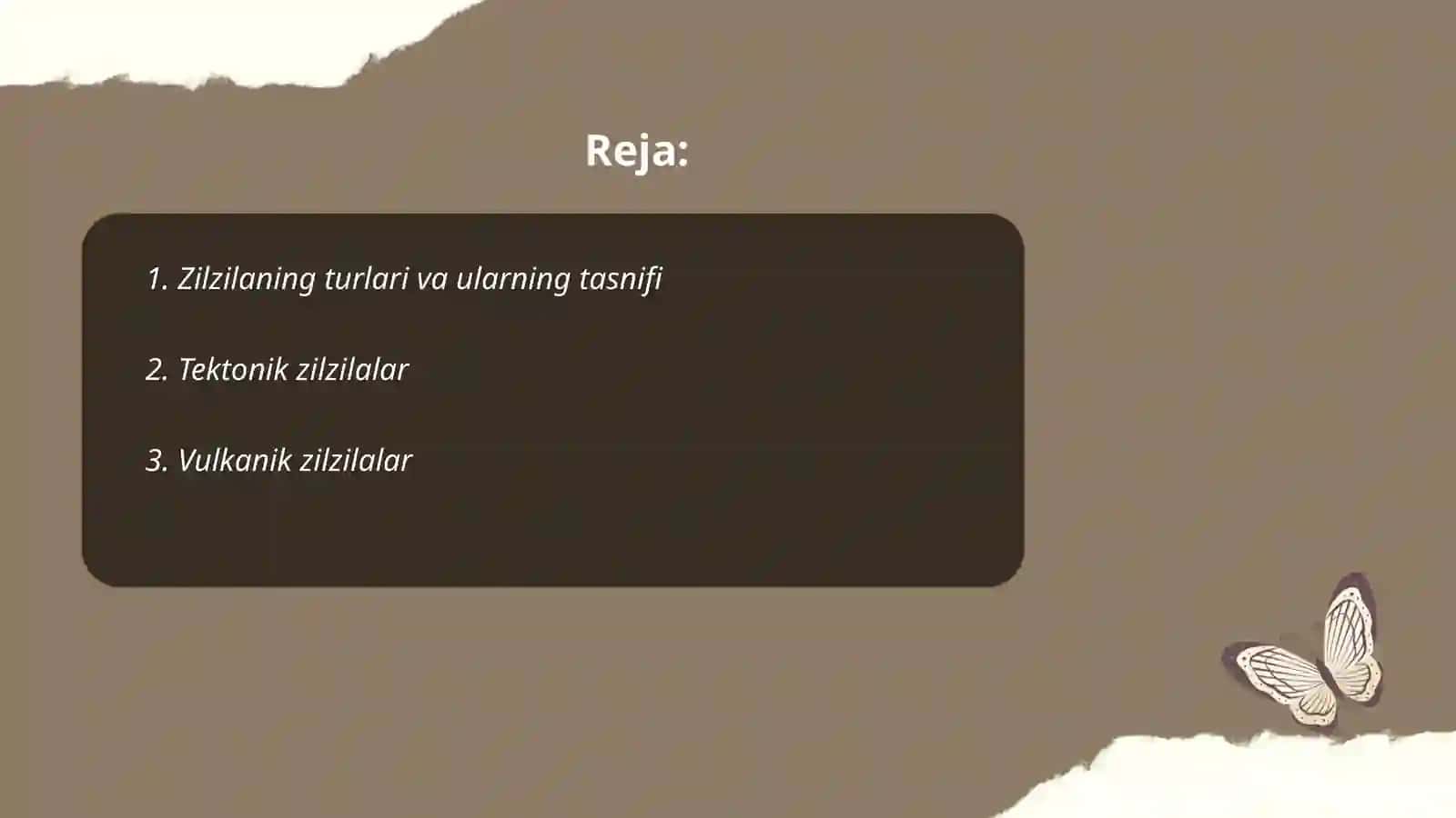 Zilzila turlari, so'dir bo'lganda oqibatlari 2