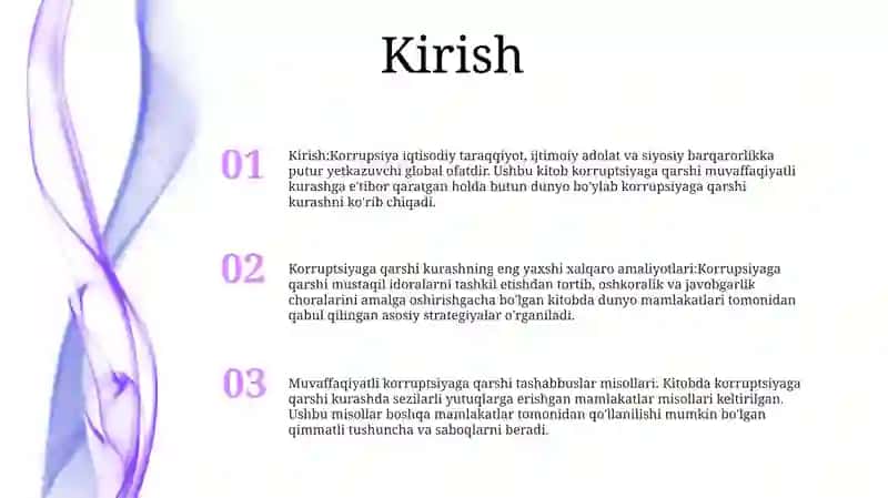 Korrupsiyaga Qarshi Kurashishning Jahon Tajribasi 2