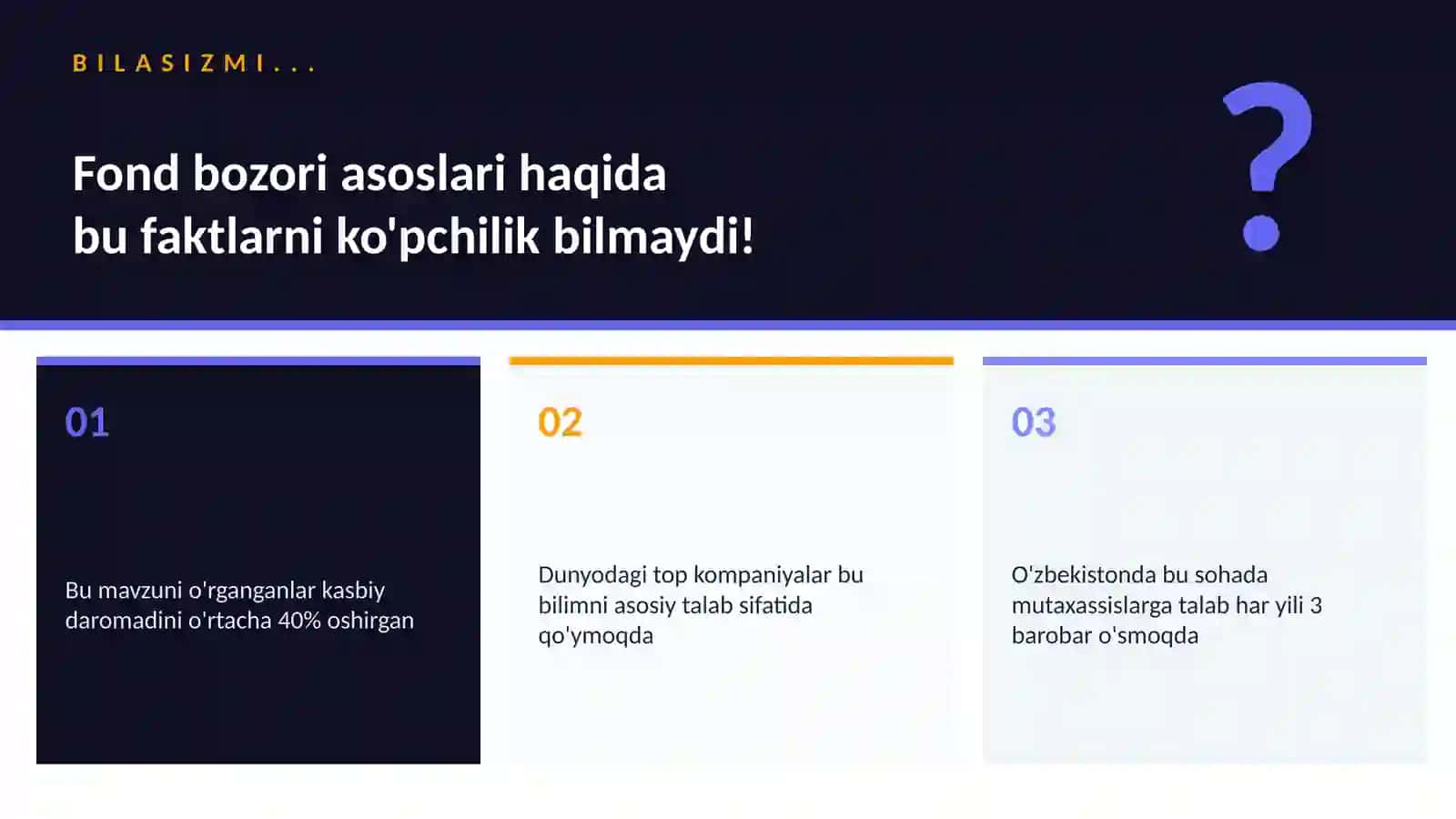 Fond bozori asoslari 2