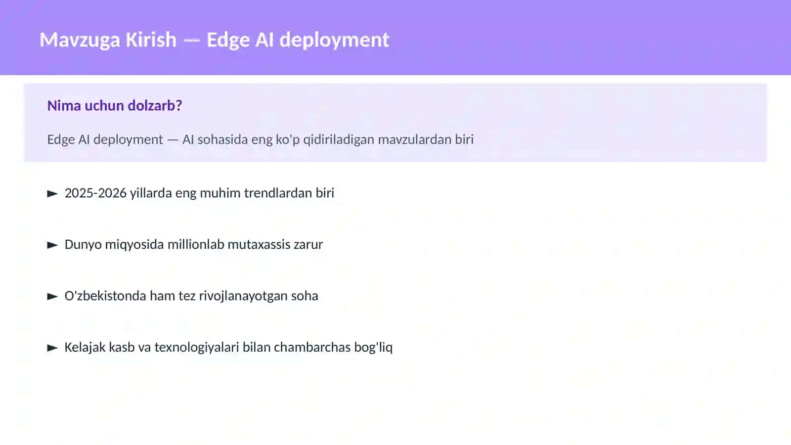 Edge AI deployment 2