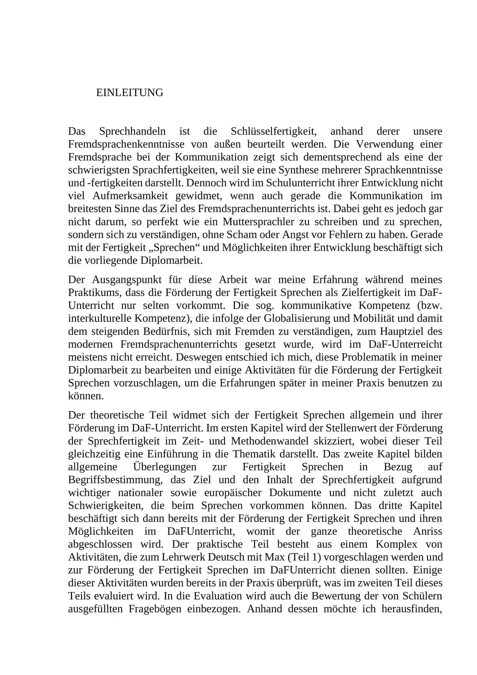 Die Förderung der produktiven Fertigkeiten im DaF-Unterricht 2