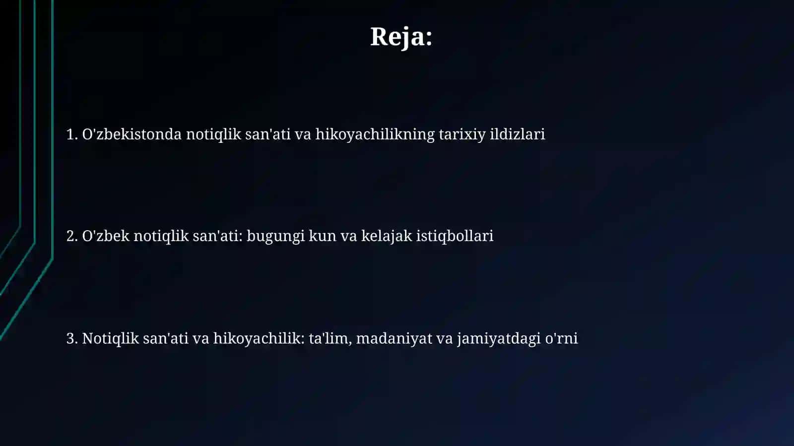 Oʻzbekistonda notiqlik san'ati roviylik haqida tushuncha 2