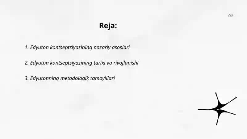Edyuton kontseptsiyasi 2