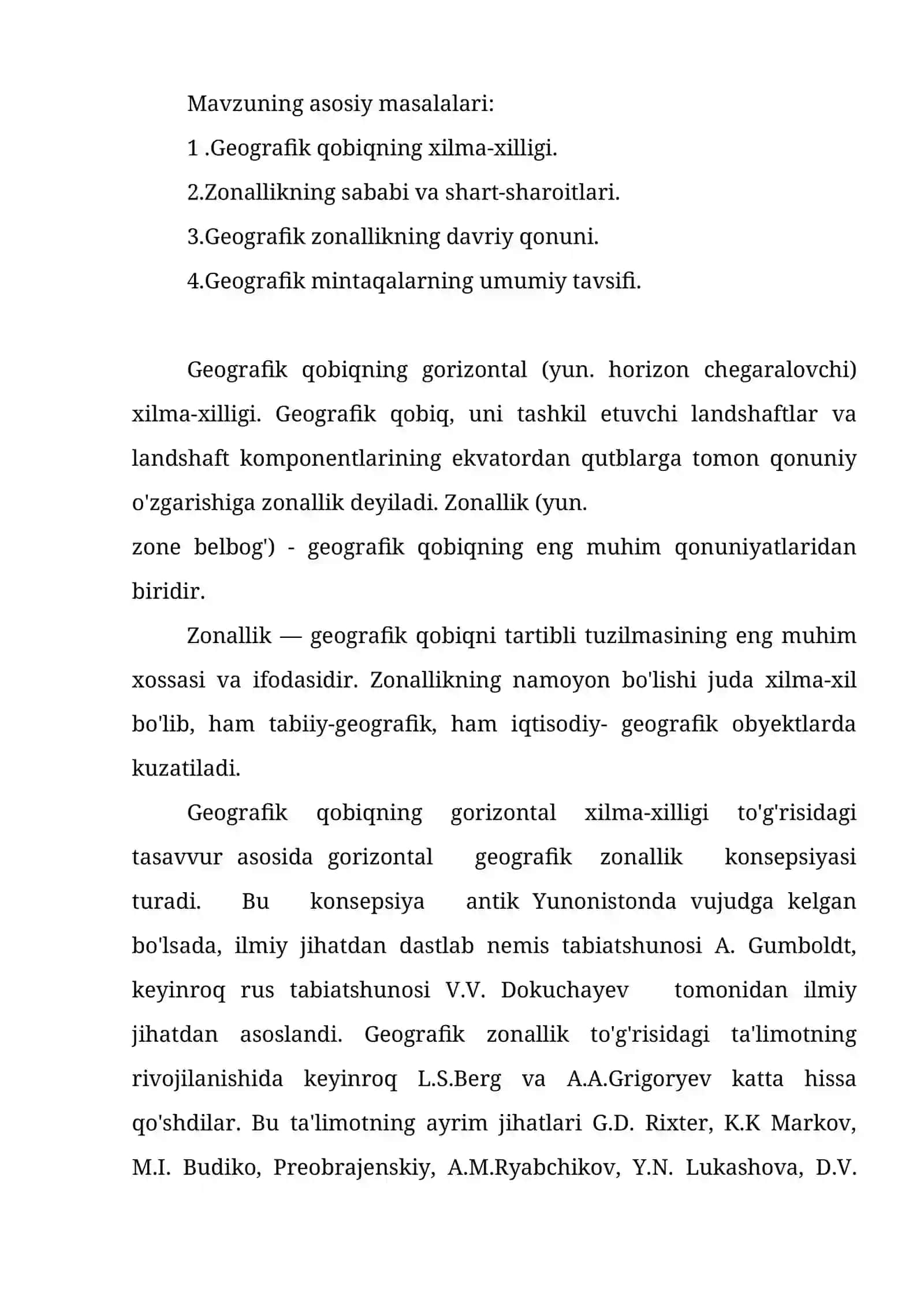 GEOGRAFIK QOBIQDA ZONALLIKNING NAMOYON BO’LISHI 2