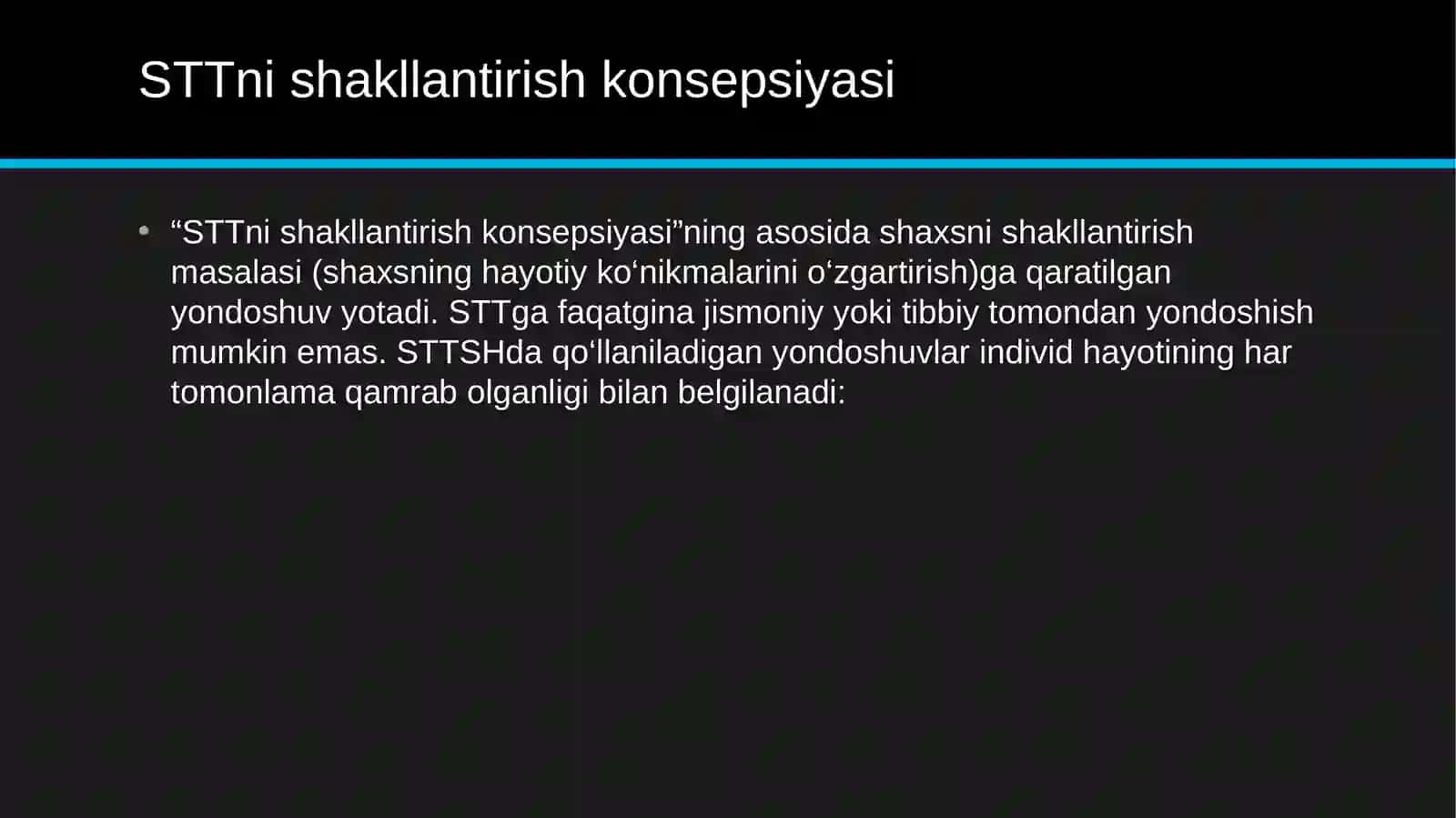 STTnishakllantirishkonsepsiyasi 2