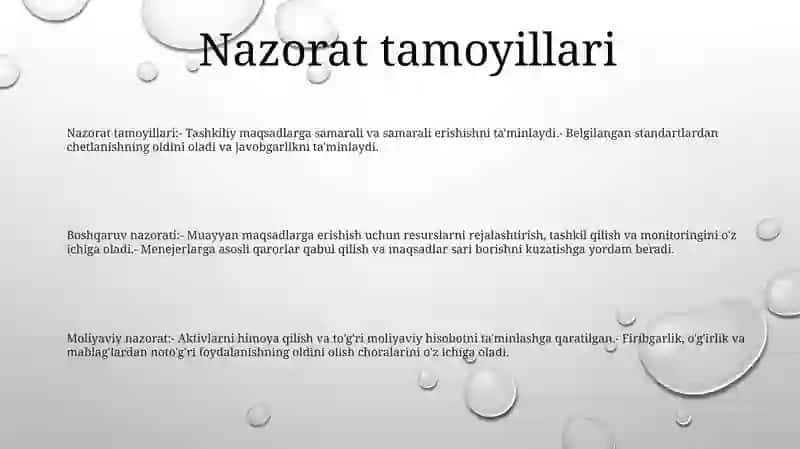 Moliyaviy Nazorat 2