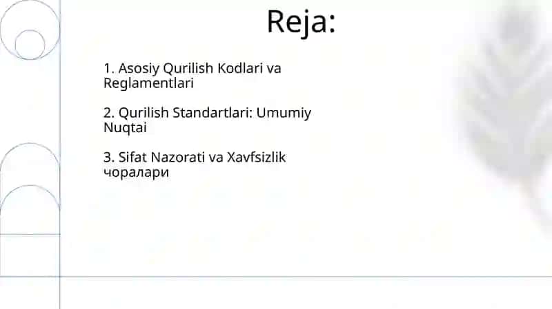 Qurilish standartlari 2
