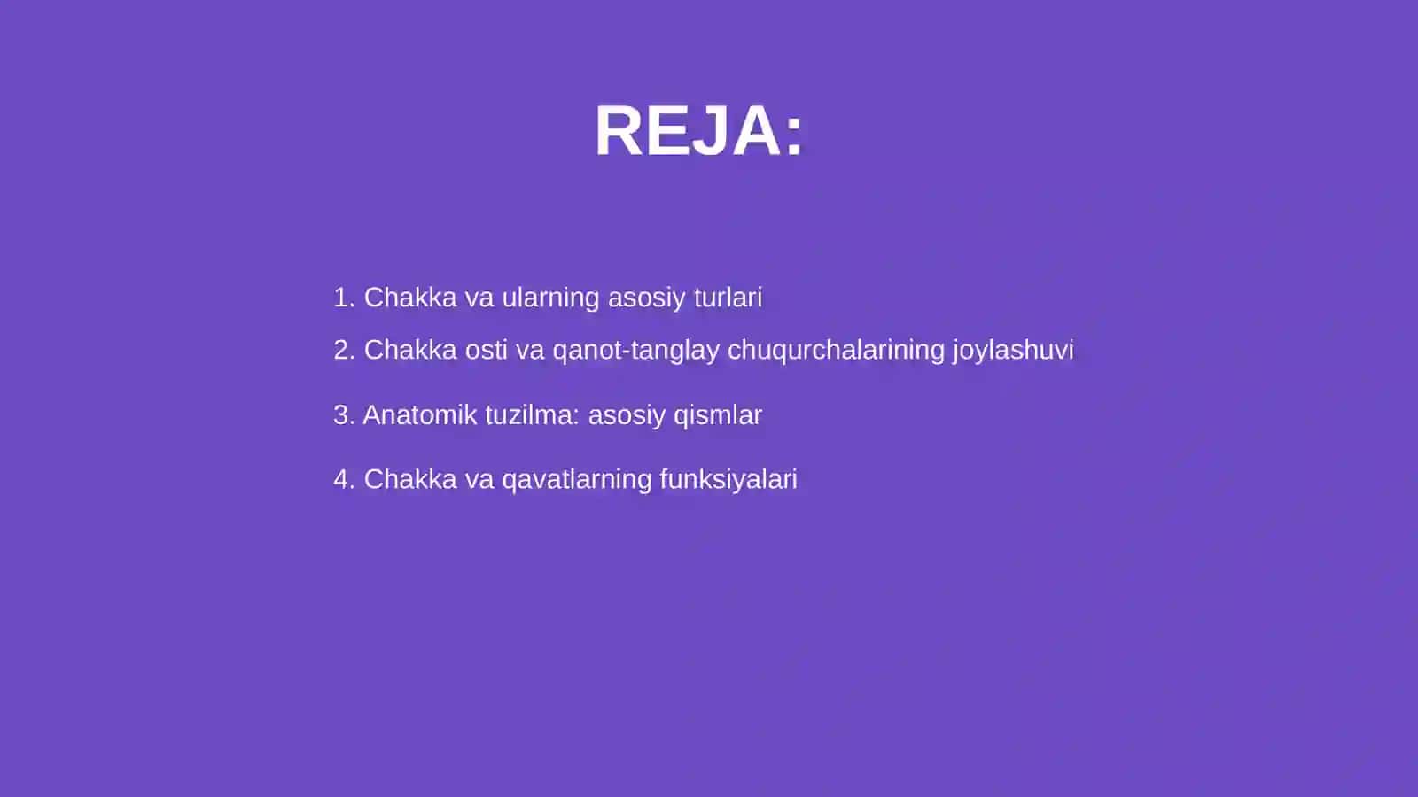 Chakka va qanot-tanglay chuqurchalarining anatomik xususiyatlari 2
