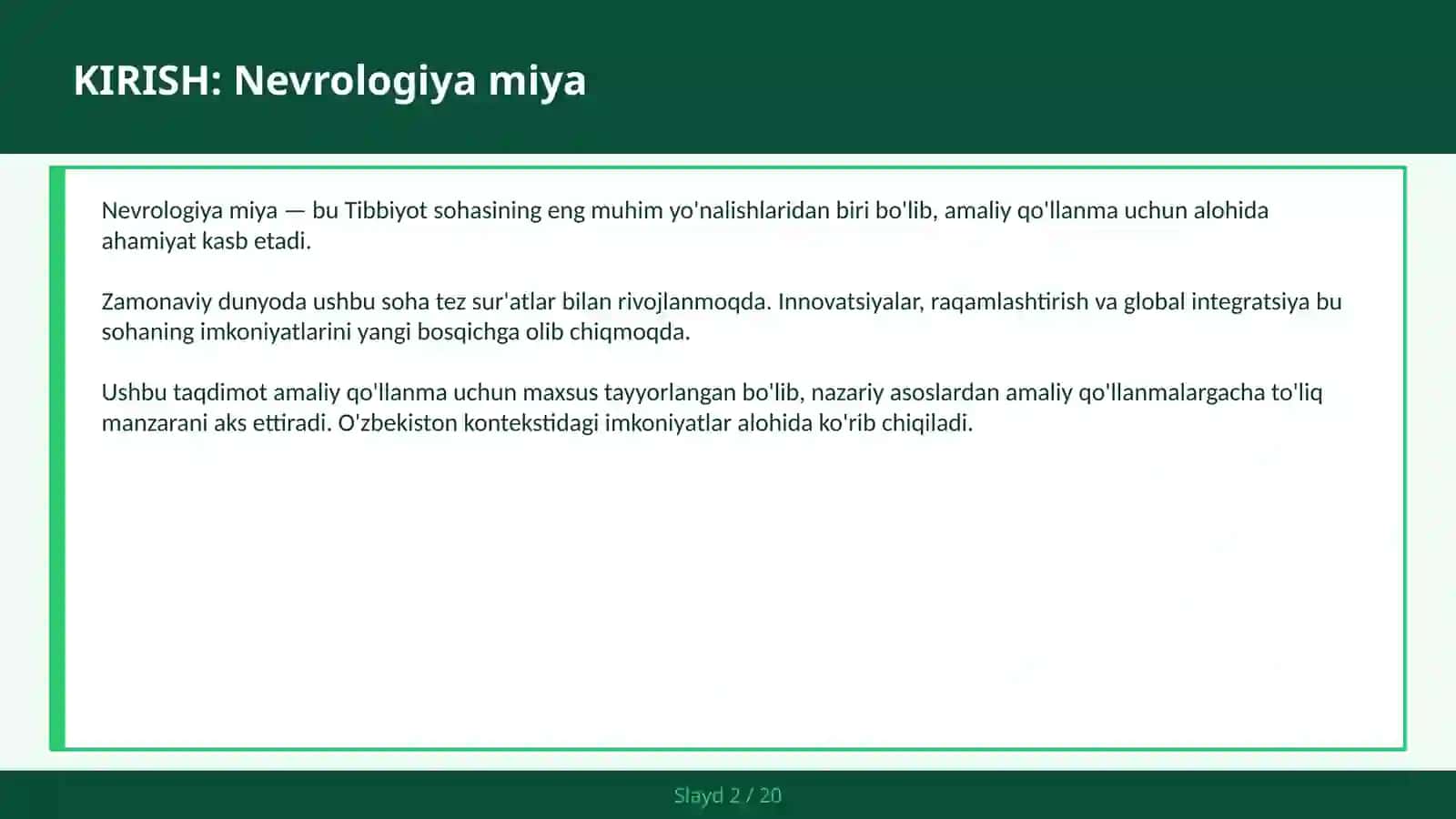 Nevrologiya miya 2