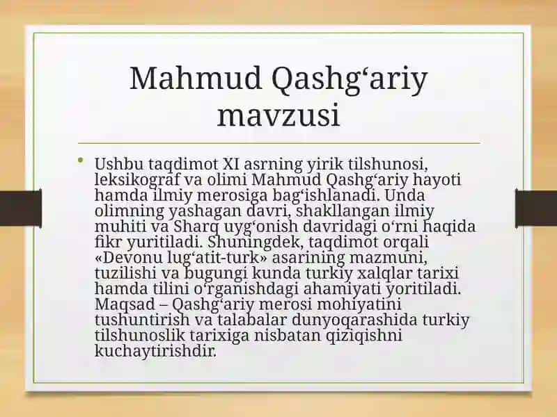 Mahmud Qashg‘ariy 2