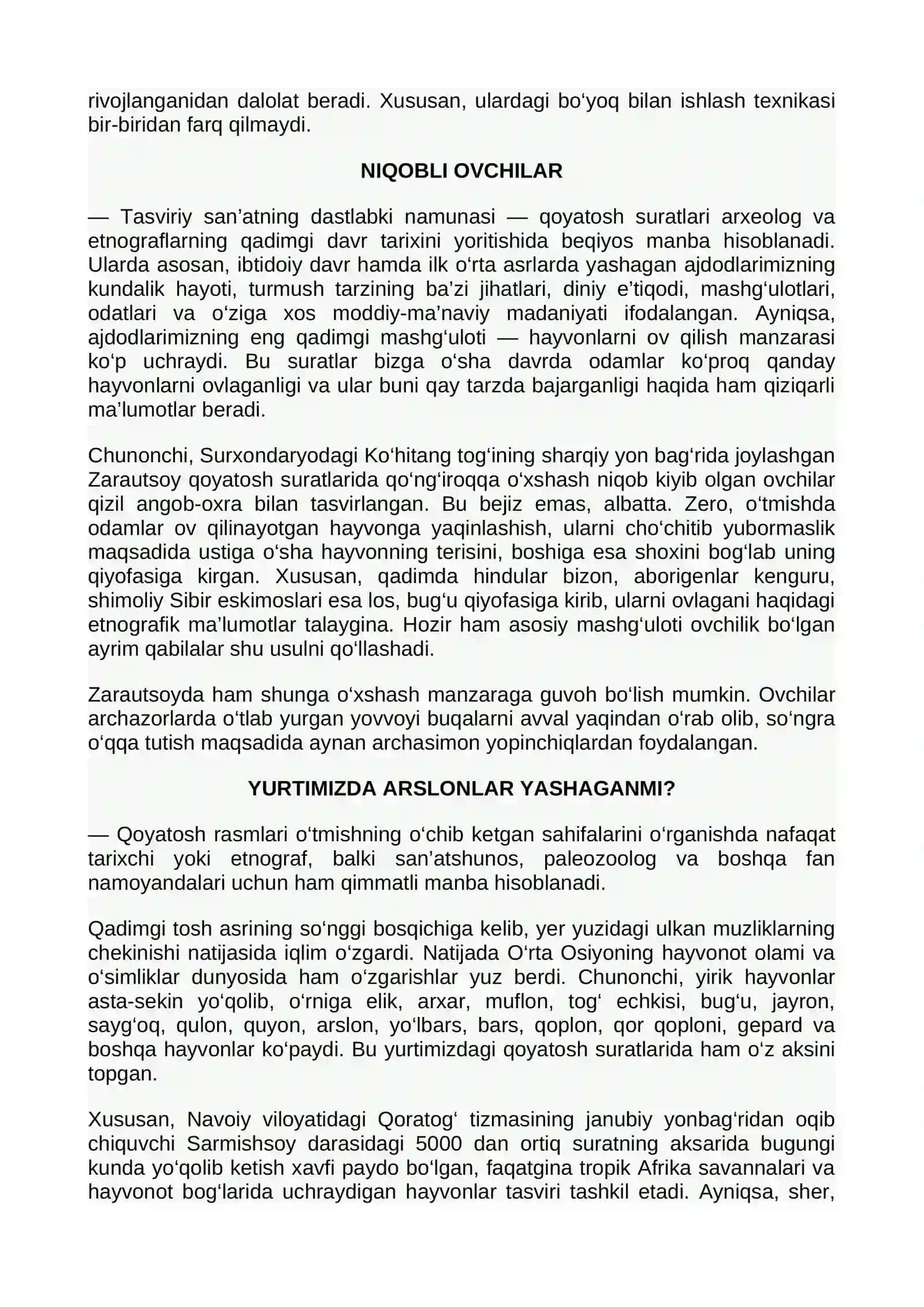 Zarautsoy qoyatosh suratlari 2