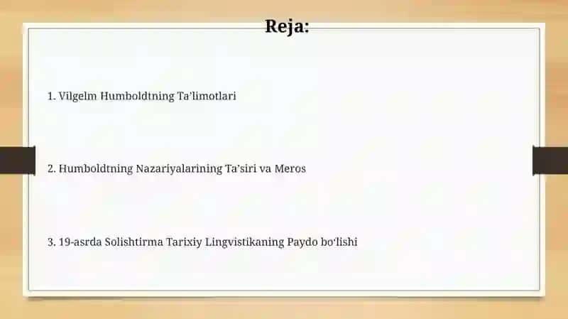 XIX asrda qiyosiy-tarixiy tilshunoslikning vujudga kelishi 2