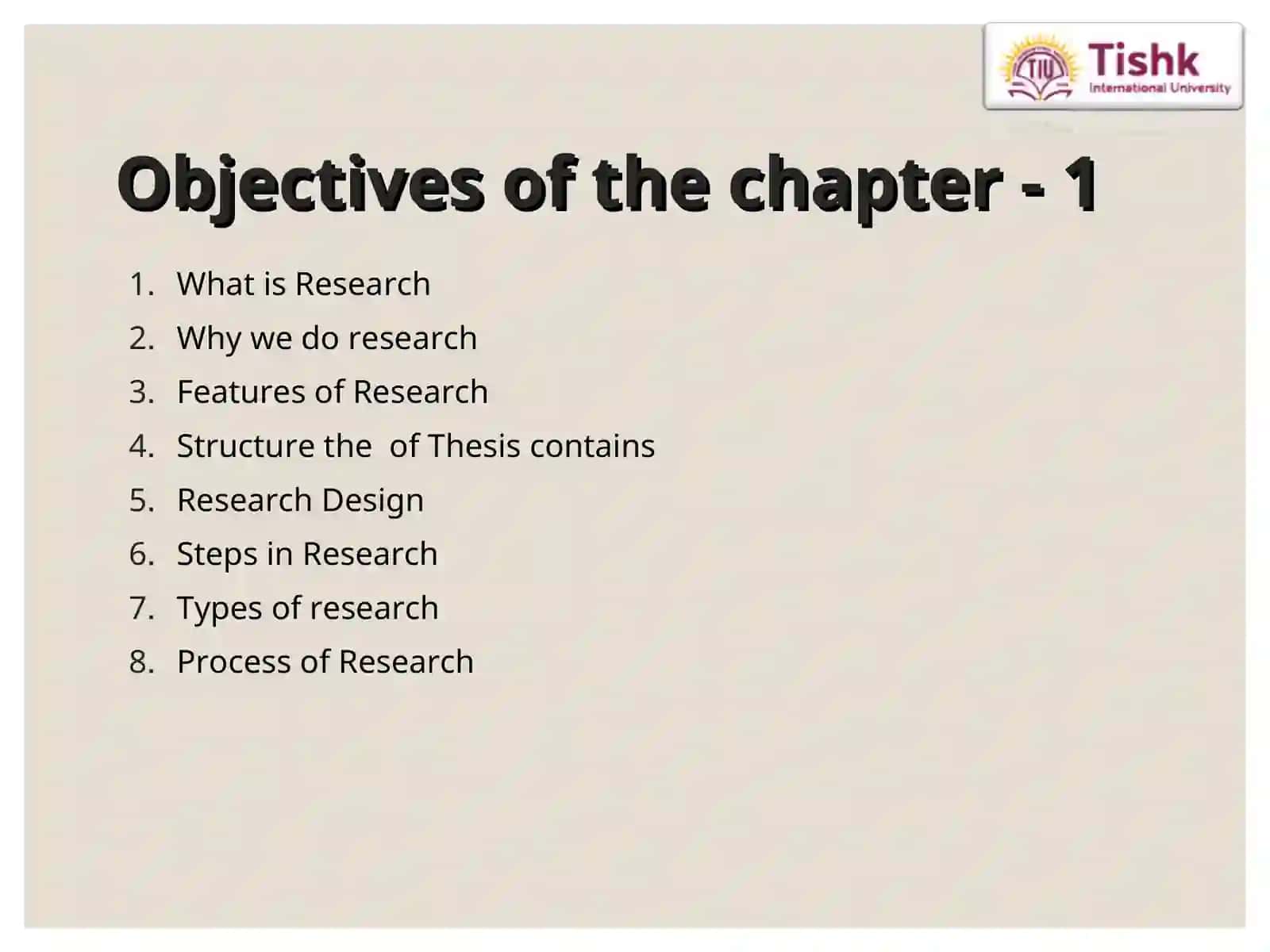 INTRODUCTION TO RESEARCH METHODOLOGY 2