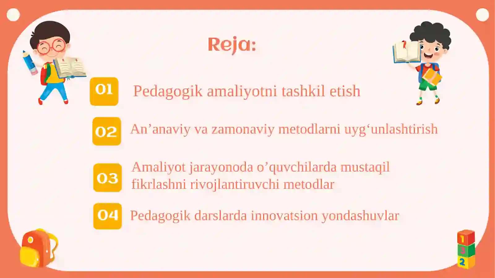 Pedagogikamaliyot jarayonida qo‘llanilgan metodlar va ularning samaradorligini tahlil qilish 2