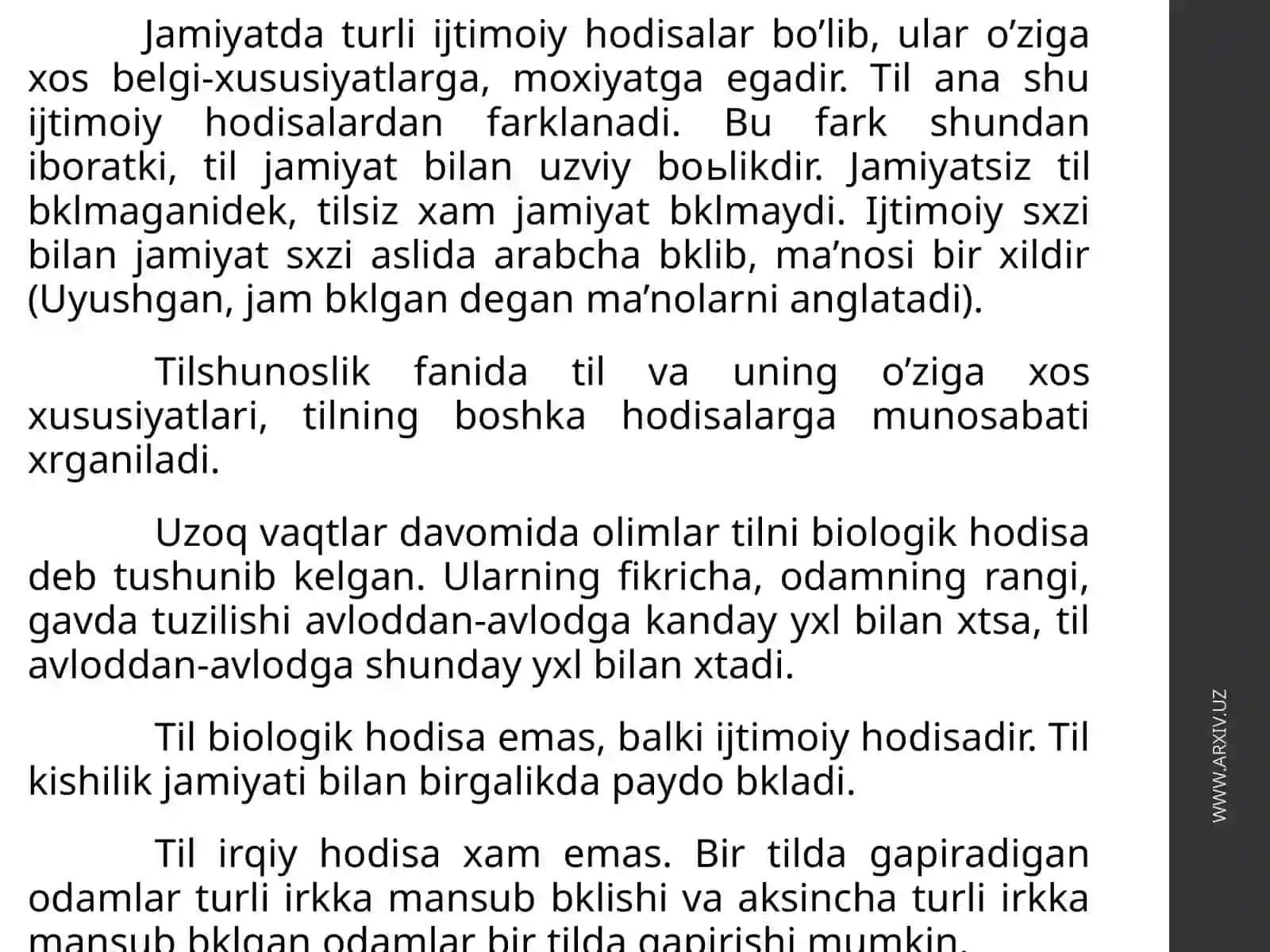 TIL IJTIMOIY DOIM O'ZGARIB TURUVCHI HODISAREJA 2