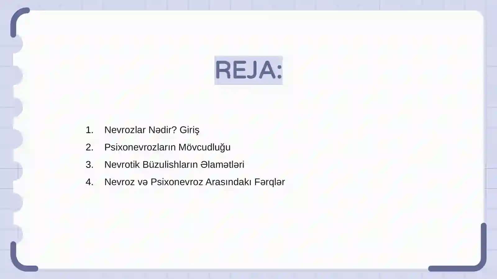 Nevrozlar Nədir? Giriş 2