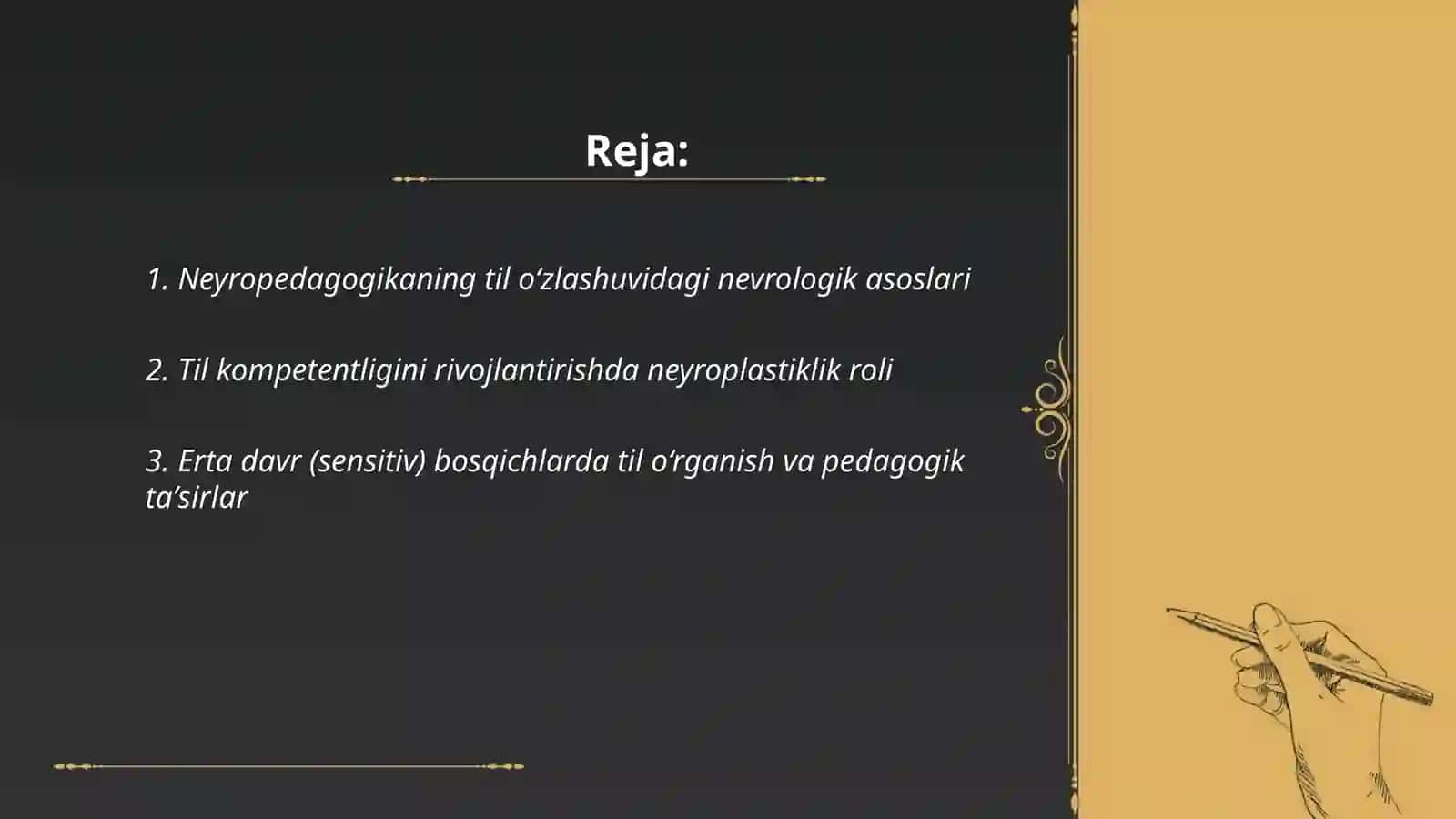 Neyropedagogika va bolaning til borasidagi kompetentlikni shakllantirish 2