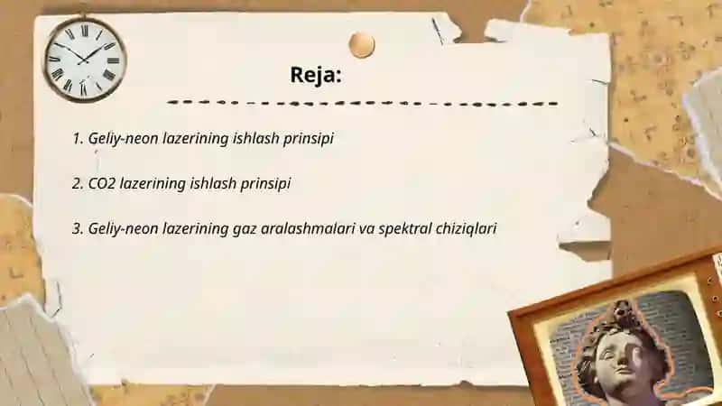 Geliy-neon lazerining ishlash prinsipi 2
