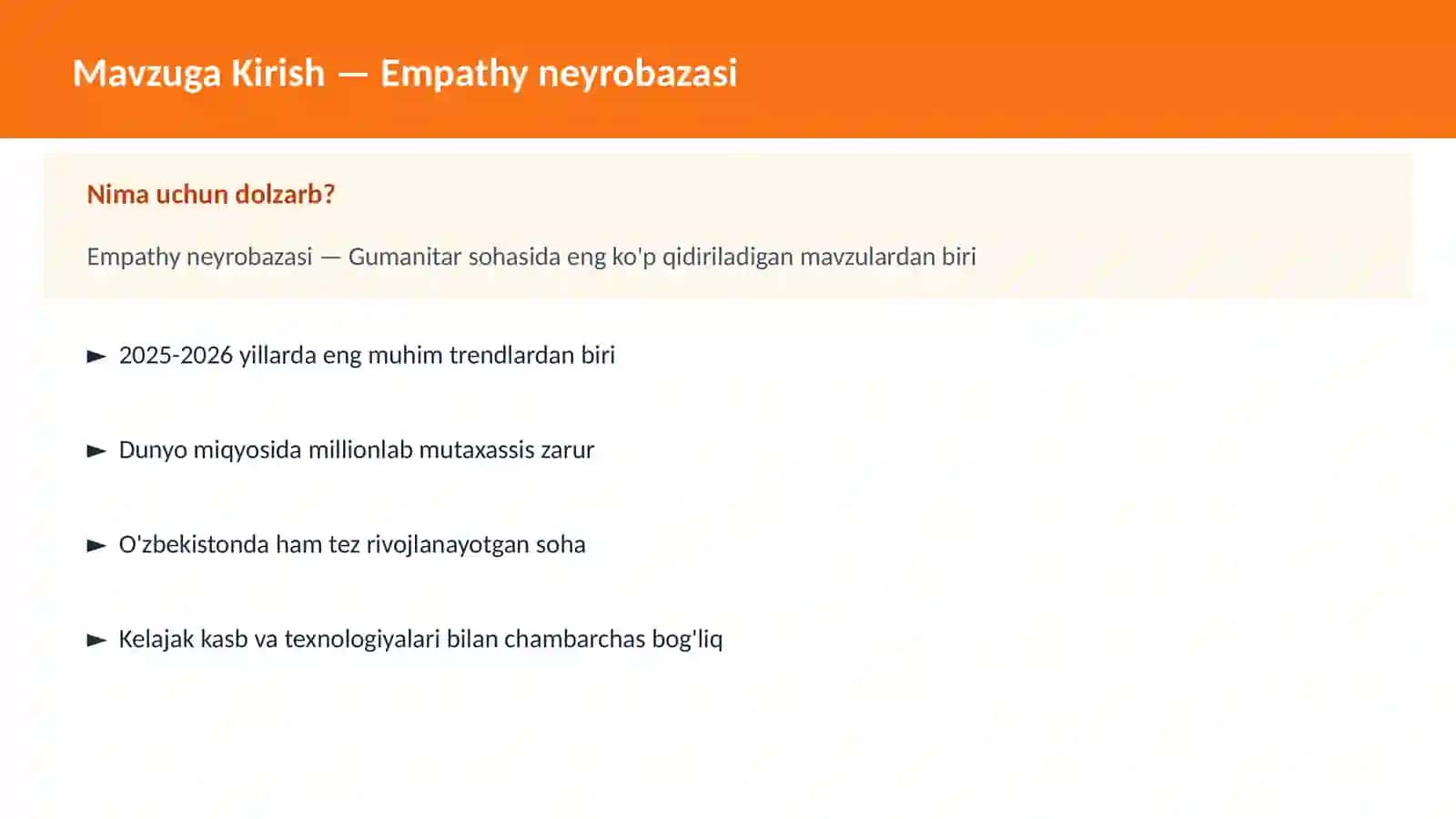 Empathy neyrobazasi 2