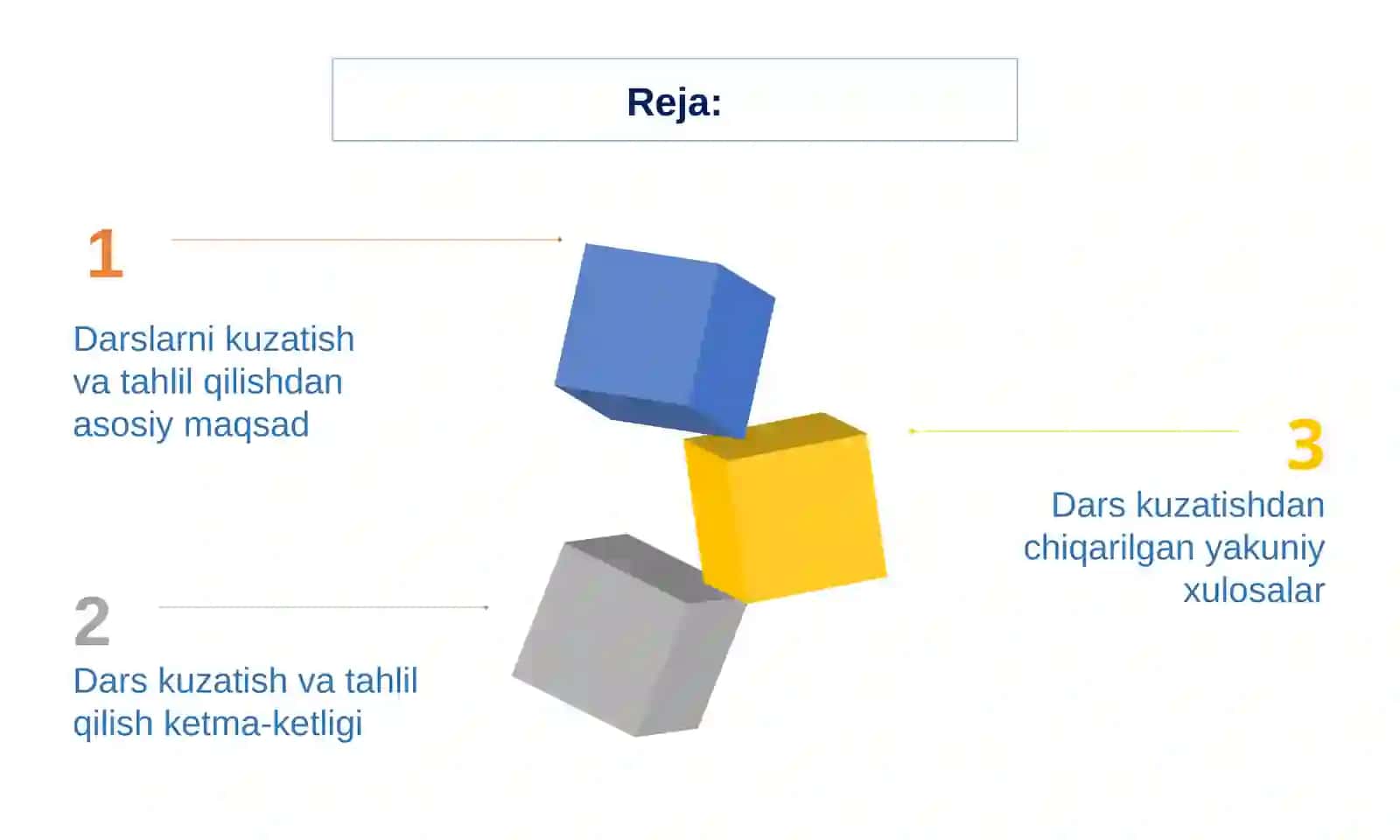 DARSKUZATISH VA TAHLILQILISH 2