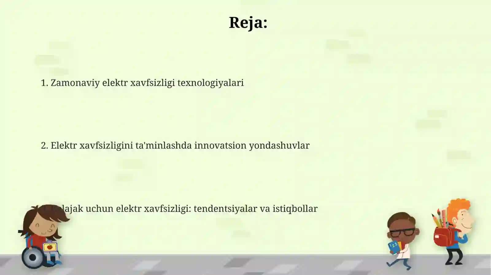 Zamonaviy elektr xavfsizligi texnologiyalari 2