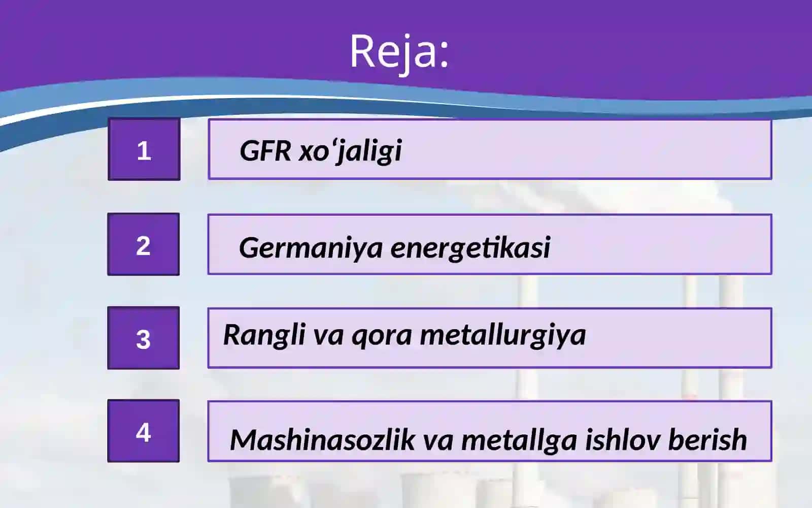 GFR xo‘jaligi 2