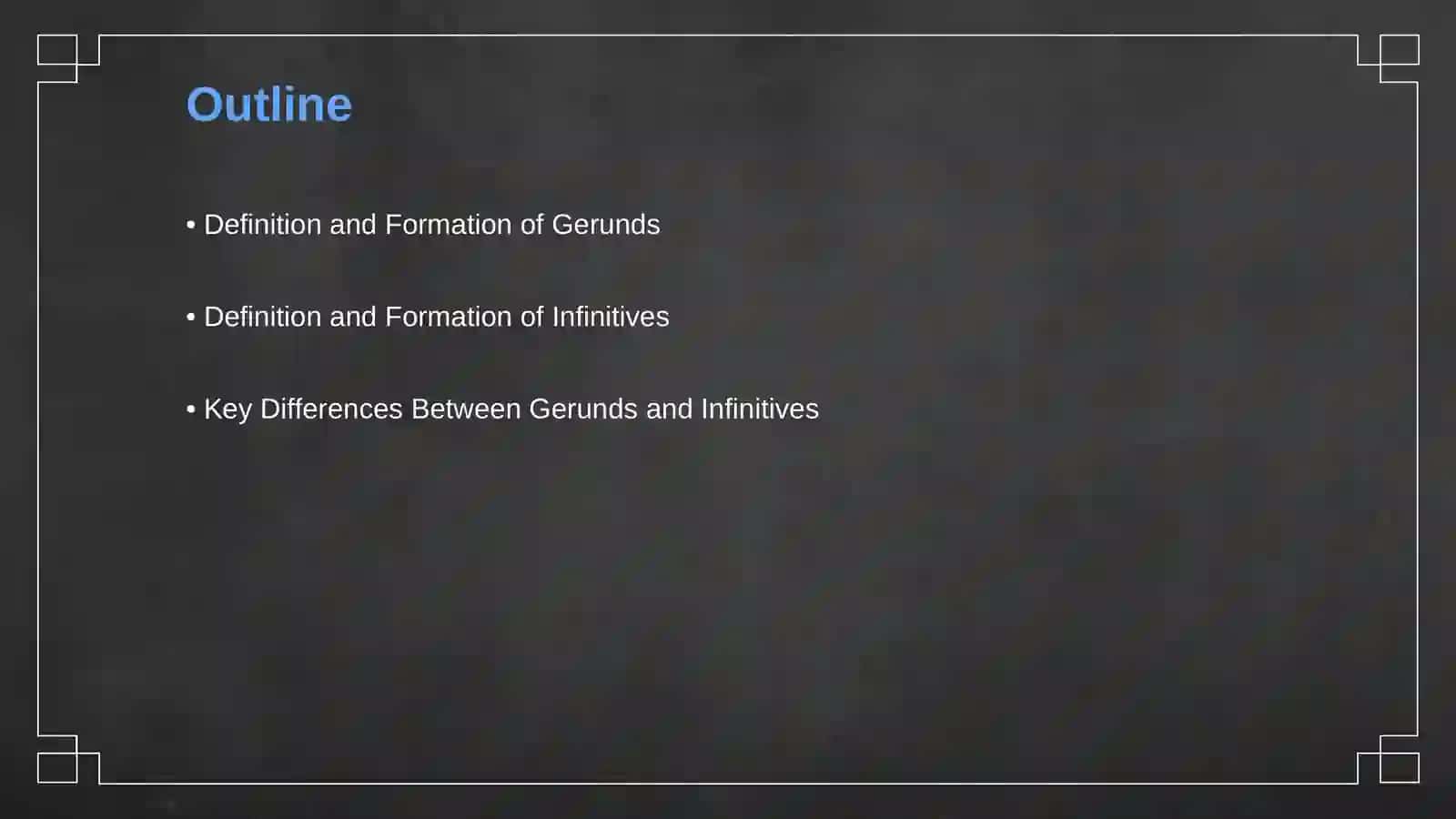 Gerund va infinitive 2