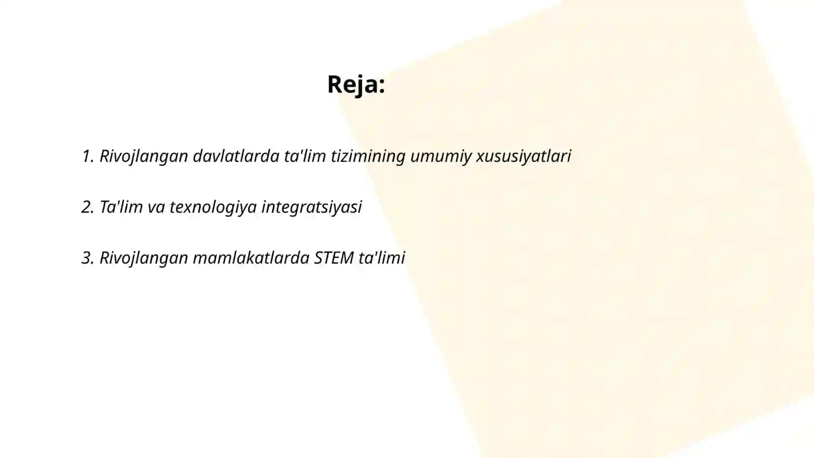 Rivojlangan davlatlarda talim tizimi 2