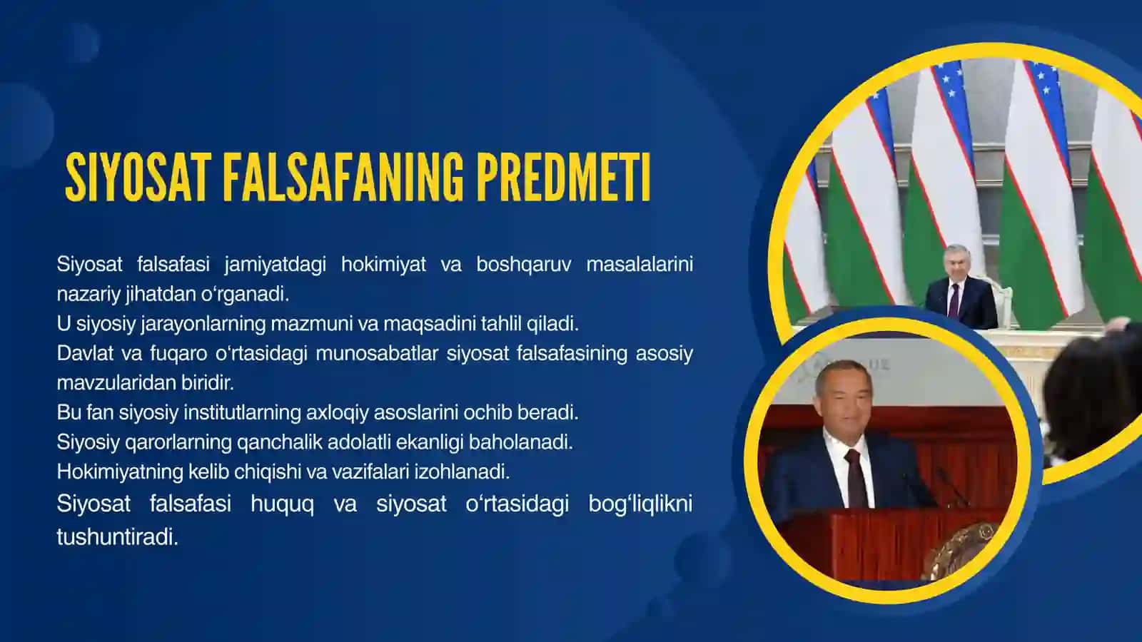 SIYOSAT FALSAFASIDA LEGALLIK VA LEGITIMLIK MUNOSABATLARI. Xalqaro munosabatlarda siyosiy kuch va siyosiy qudrat omilini boshqarish usullari. 2