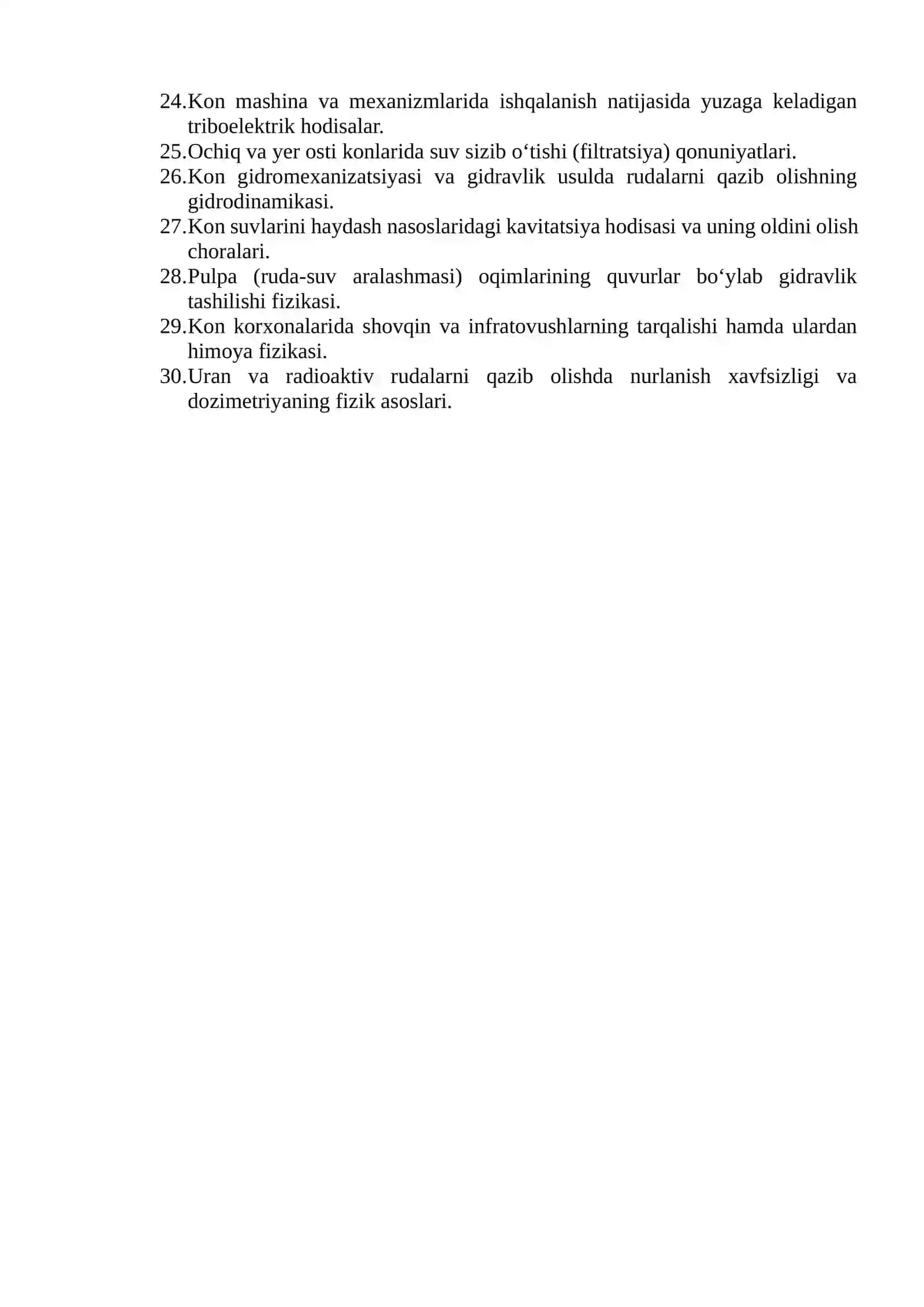 Tog‘ jinslarining fizik-mexanik xususiyatlari 2