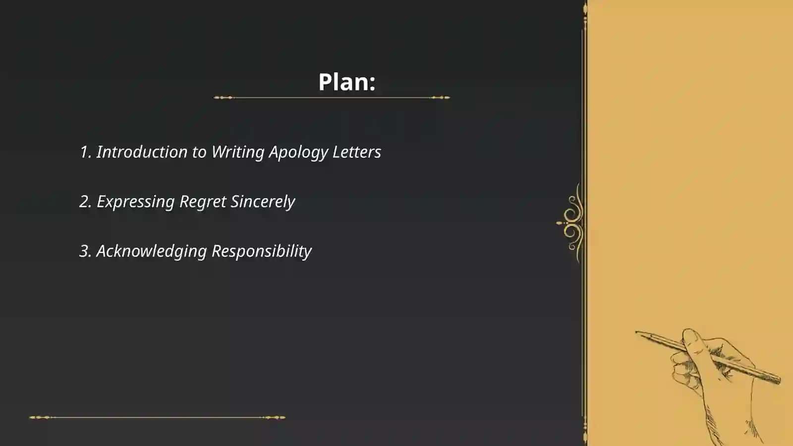 MT15: Letter for Damaged Item at Friend’s House 2