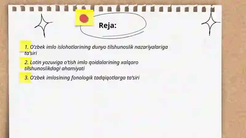 Oʻzbek tili imlo qoidalarining dunyo tilshunosligiga taʼsiri 2
