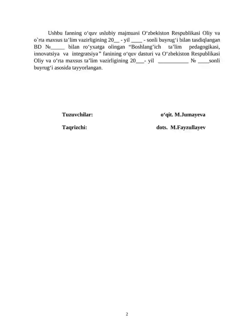 Qarshi Xalqaro Universiteti Mavzusi 2