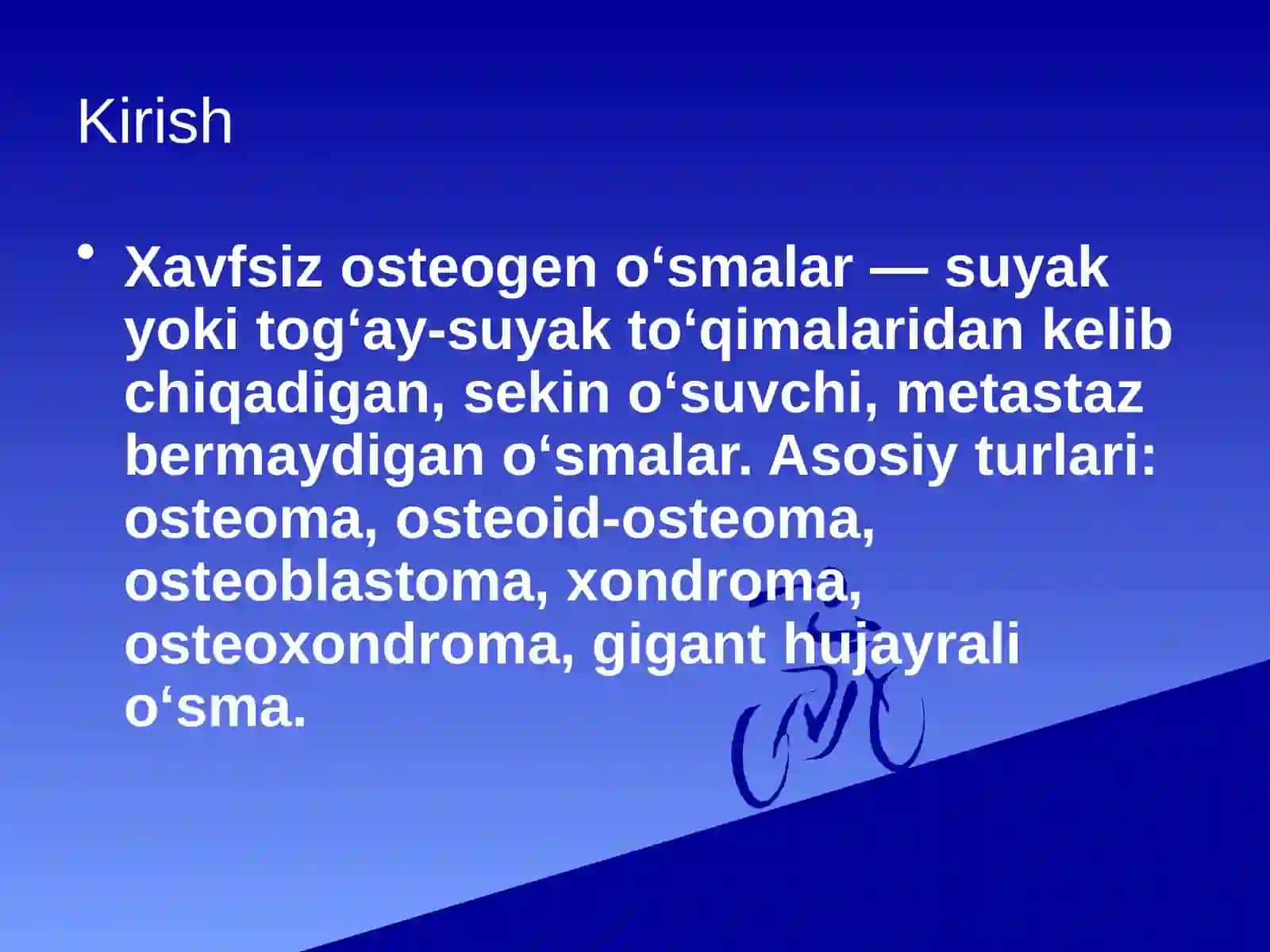 Xavfsiz osteogen o‘smalar 2