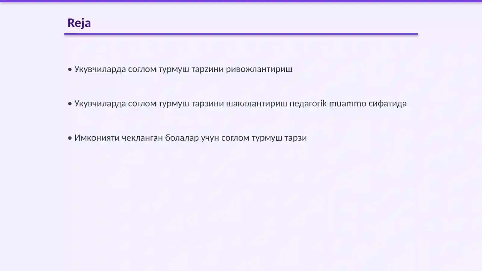 Укувчи ёшлар уртасида соглом турмуш тарзини шакллантириштириш ижтимоий педагогик муаммо сифатида 2