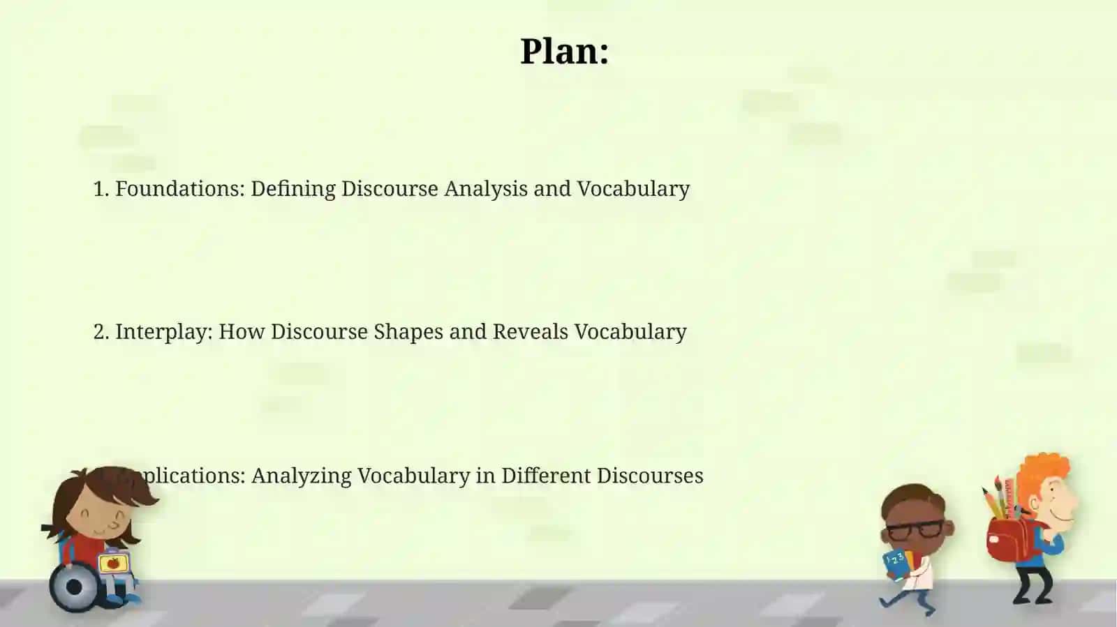 Discourse analysis andvocabulary 2