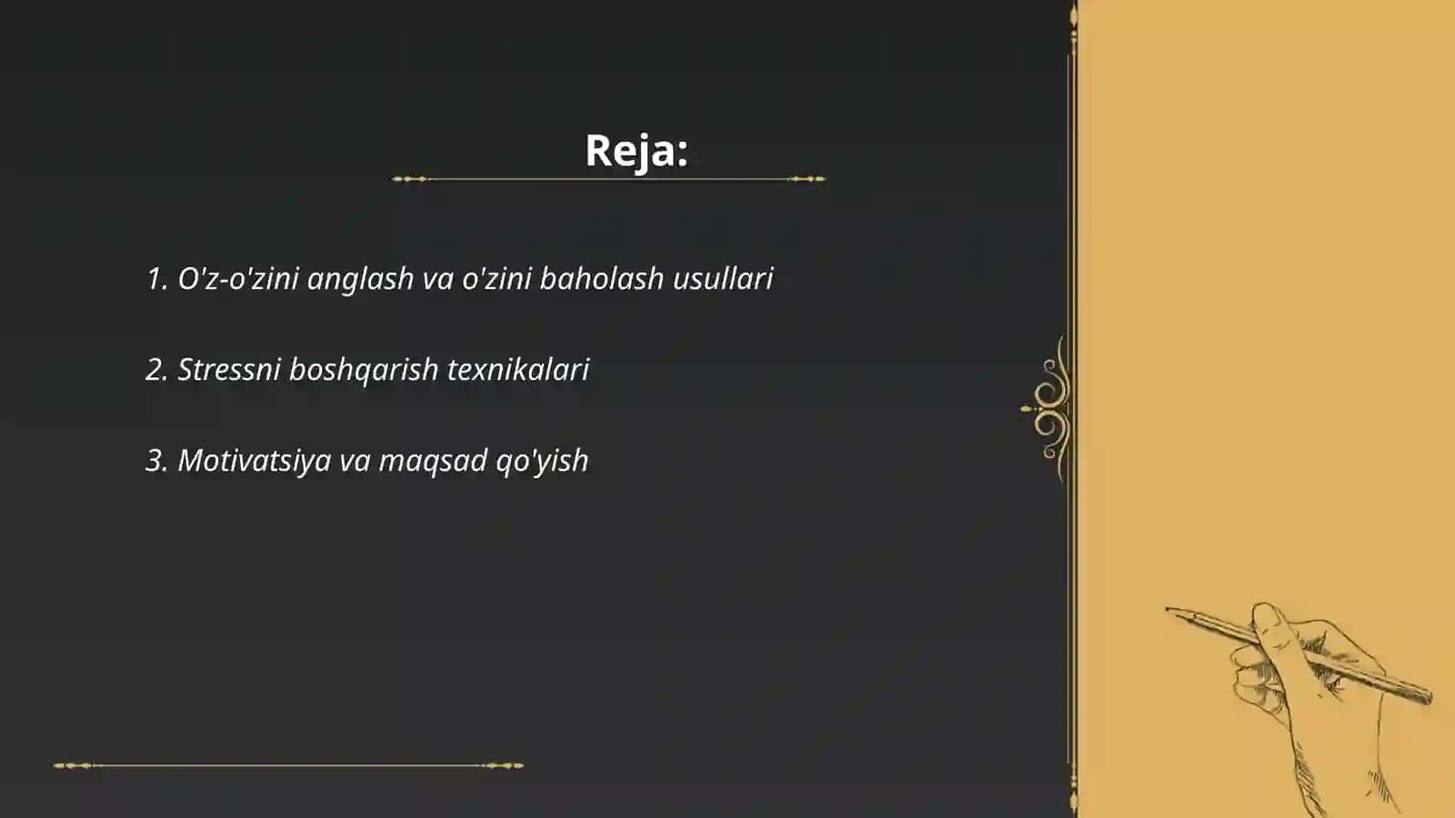 Xotirani rivojlantiruchi psixologik mashg'ulotlar 2
