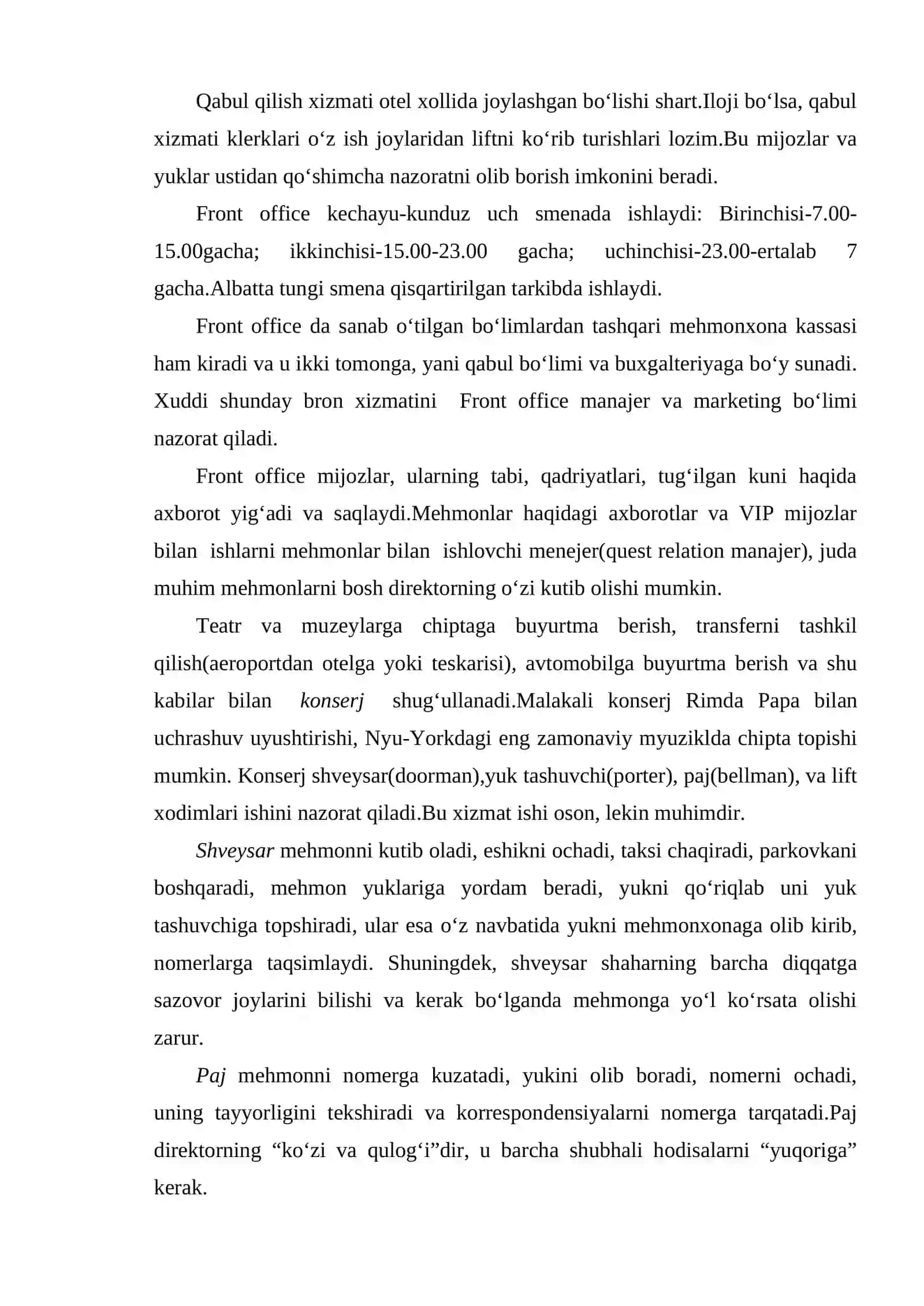 Mehmonxonada nomer va joyni bron qilish tartibi 2