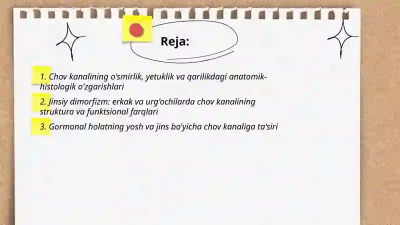 Chov kanalining yosh va jinsga nisbatan xususiyatlari tlar, ichki va tashqi faktorlarni chov churralari va rivojlanish nuqsonlarini hosil bolishiga tasiri 2