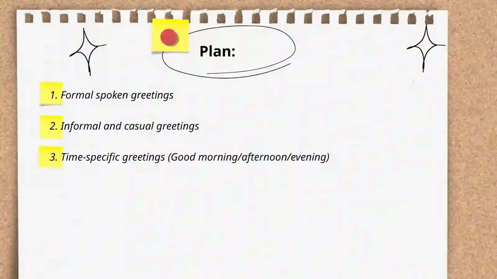 Geetings and forms of address 2