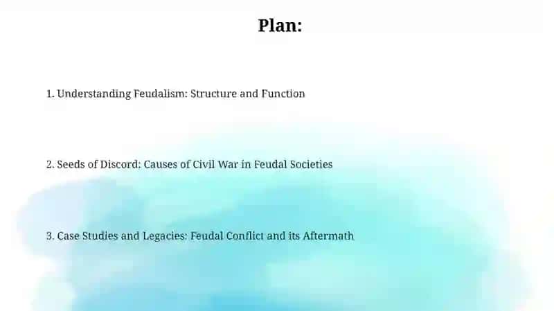 Feudalism and Civil War 2