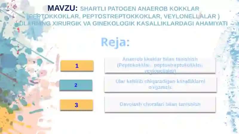 Mikrobiologiya - Shartli patogen anaerob kokklar. 2