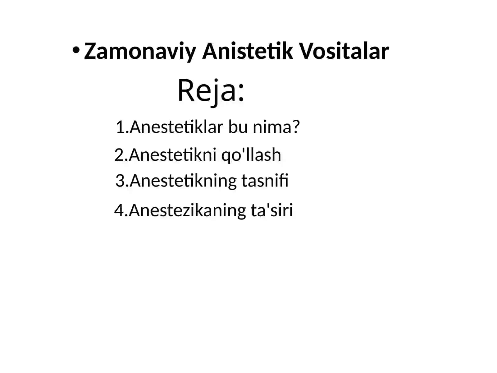 Anestetiklar 2