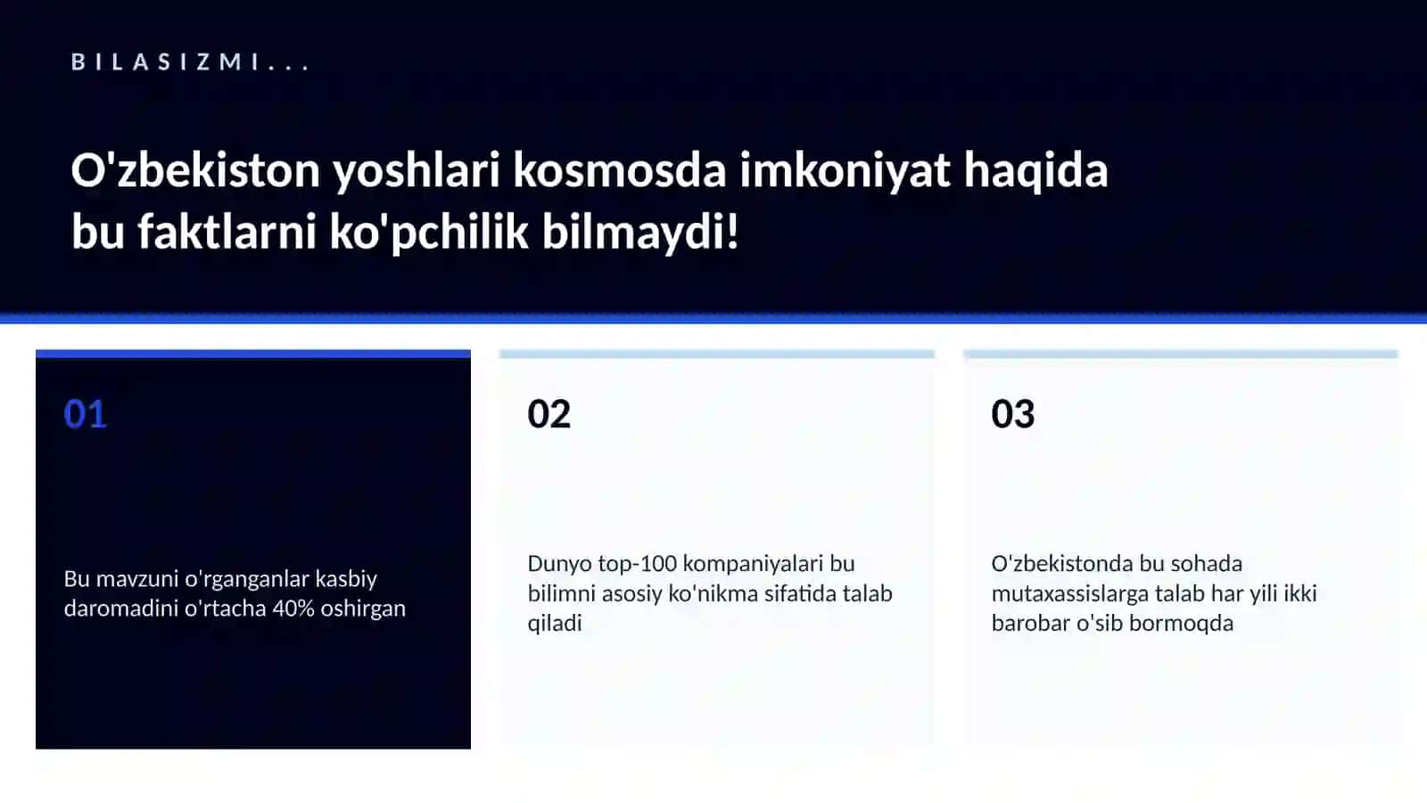 KOSMIK TEXNOLOGIYALAR 2
