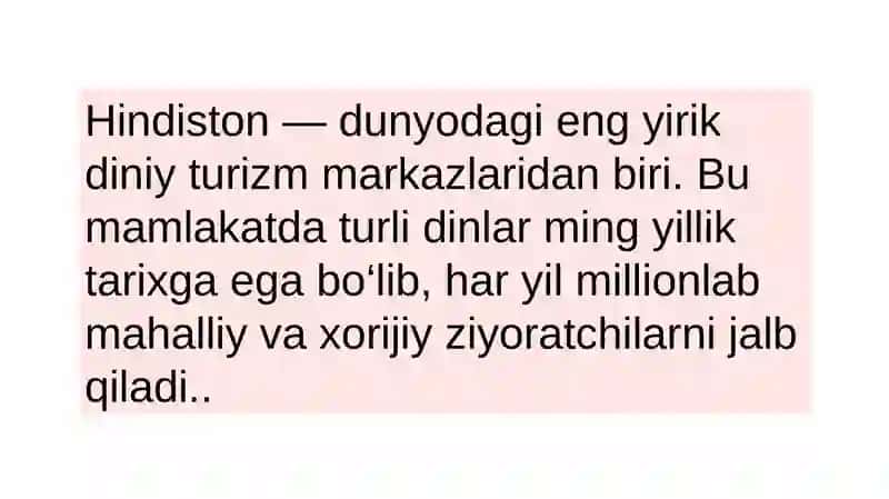 Hindistondi iyturizmi 2