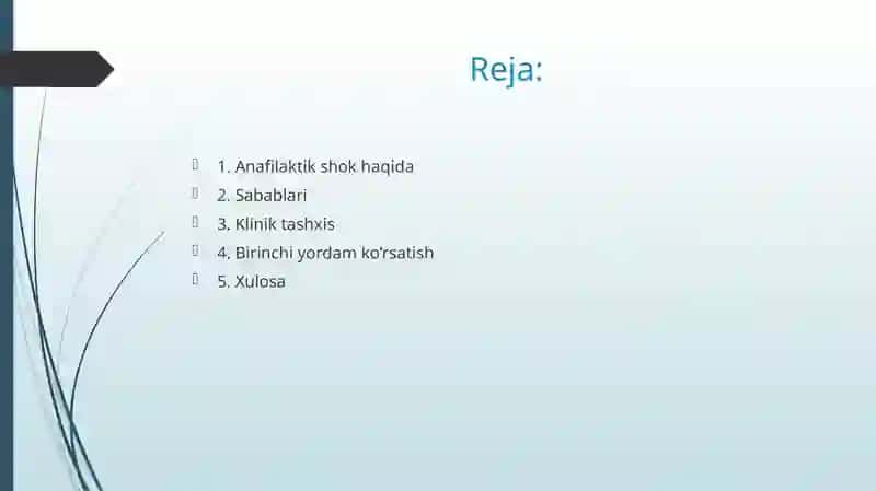 Anafilaktik shok 2