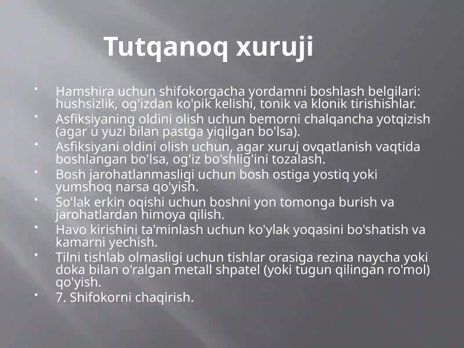 Psixiatriyada shoshilinch holatlar va shifokorgacha yordam 2