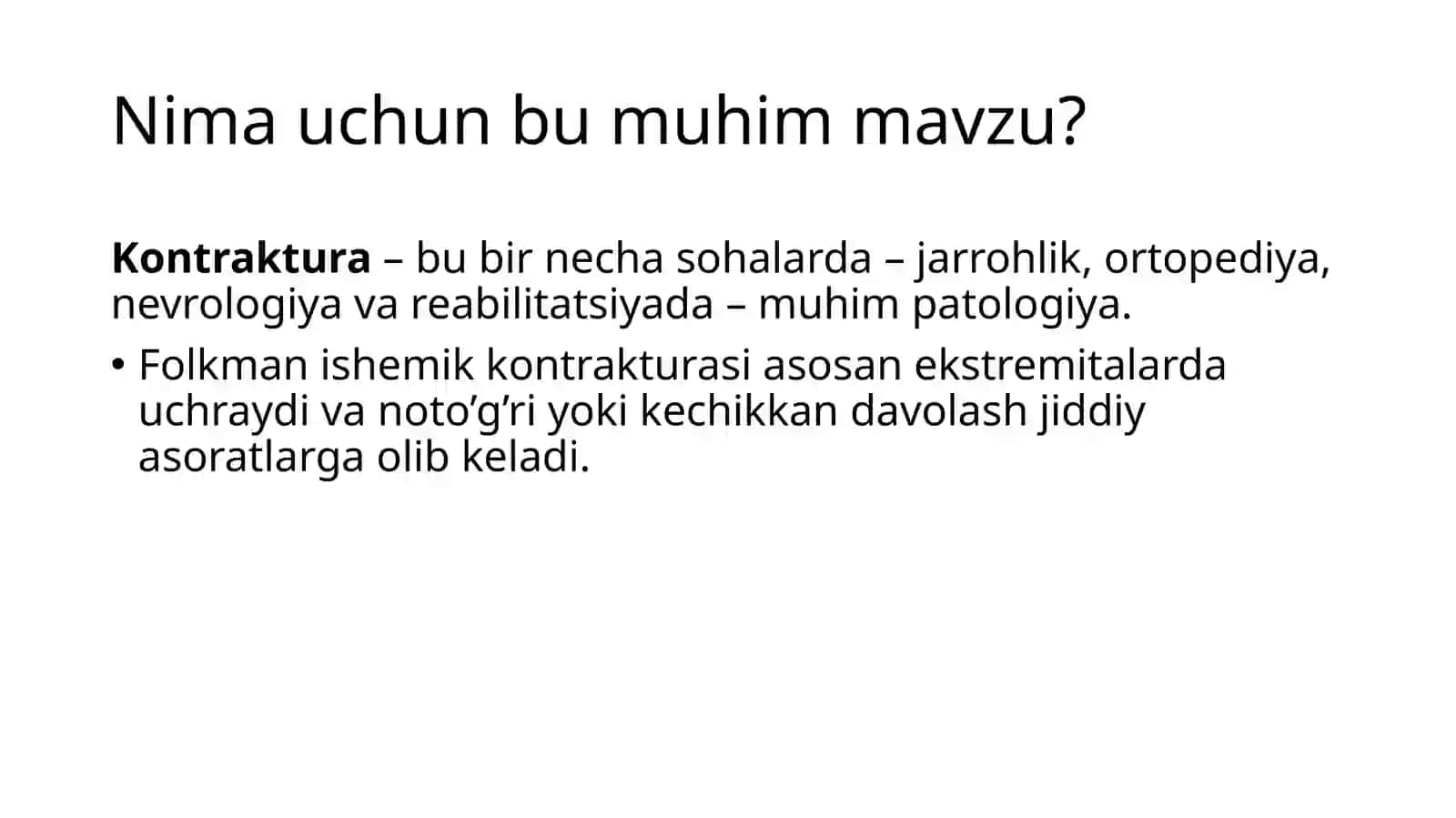 Volkman ishemiya kontrakturasi 2