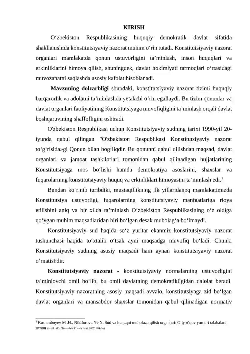 Konstitutsiyaviy nazorat organlarini shakllantirish tartibi 2